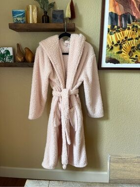 Pottery Barn Teen Cozy Sherpa Fleece Robe M/L